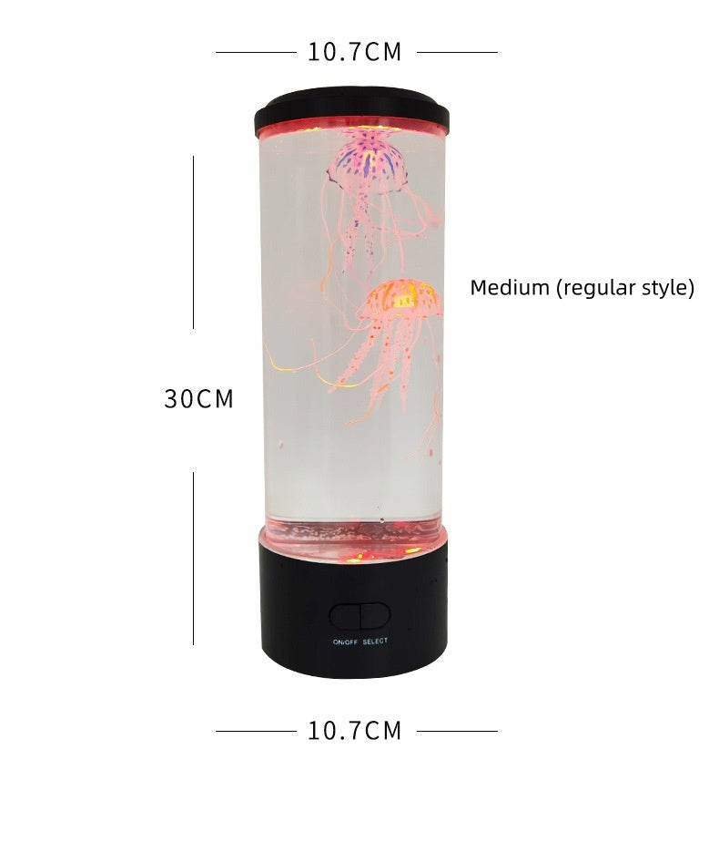 Jellyfish Lamp USB Colorful LED Color Changing Home Atmosphere Small Night Lamp