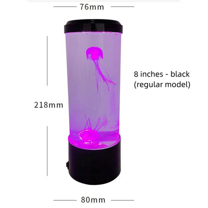 Jellyfish Lamp USB Colorful LED Color Changing Home Atmosphere Small Night Lamp