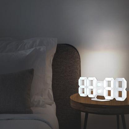 Digital Stereo Luminous Wall Clock Mute